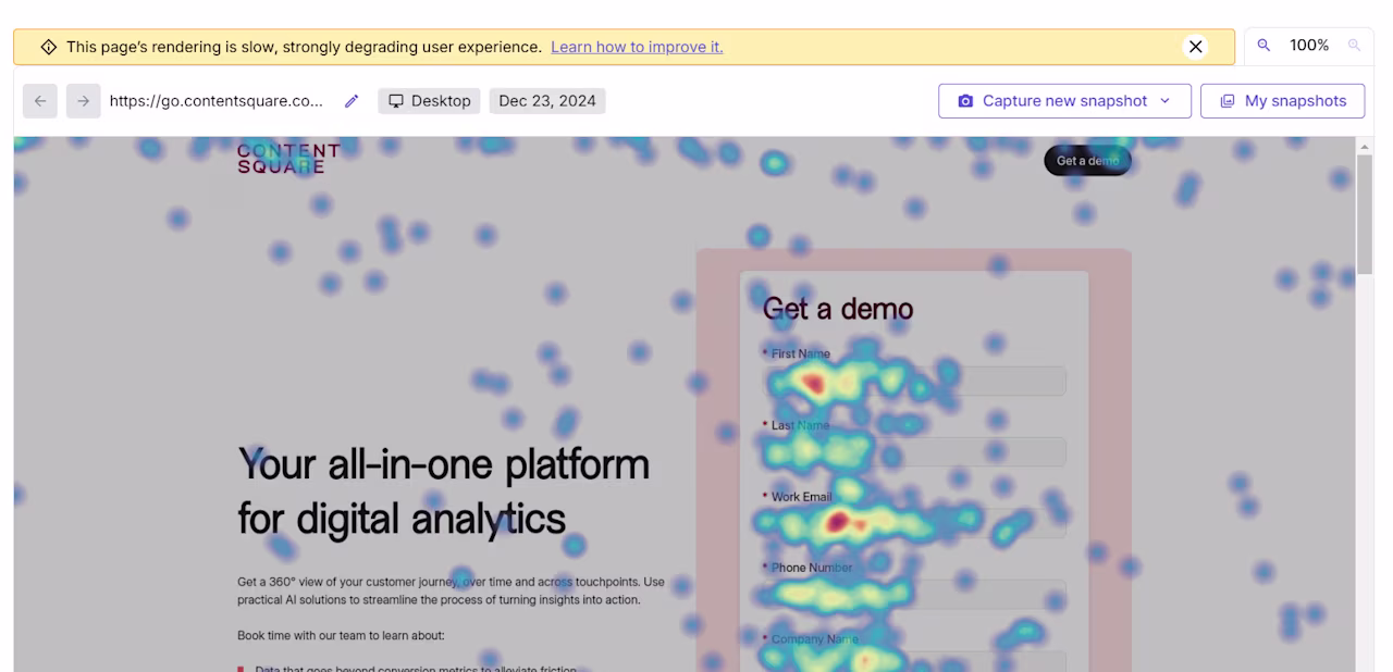 [Visual] Hover maps - Heatmaps