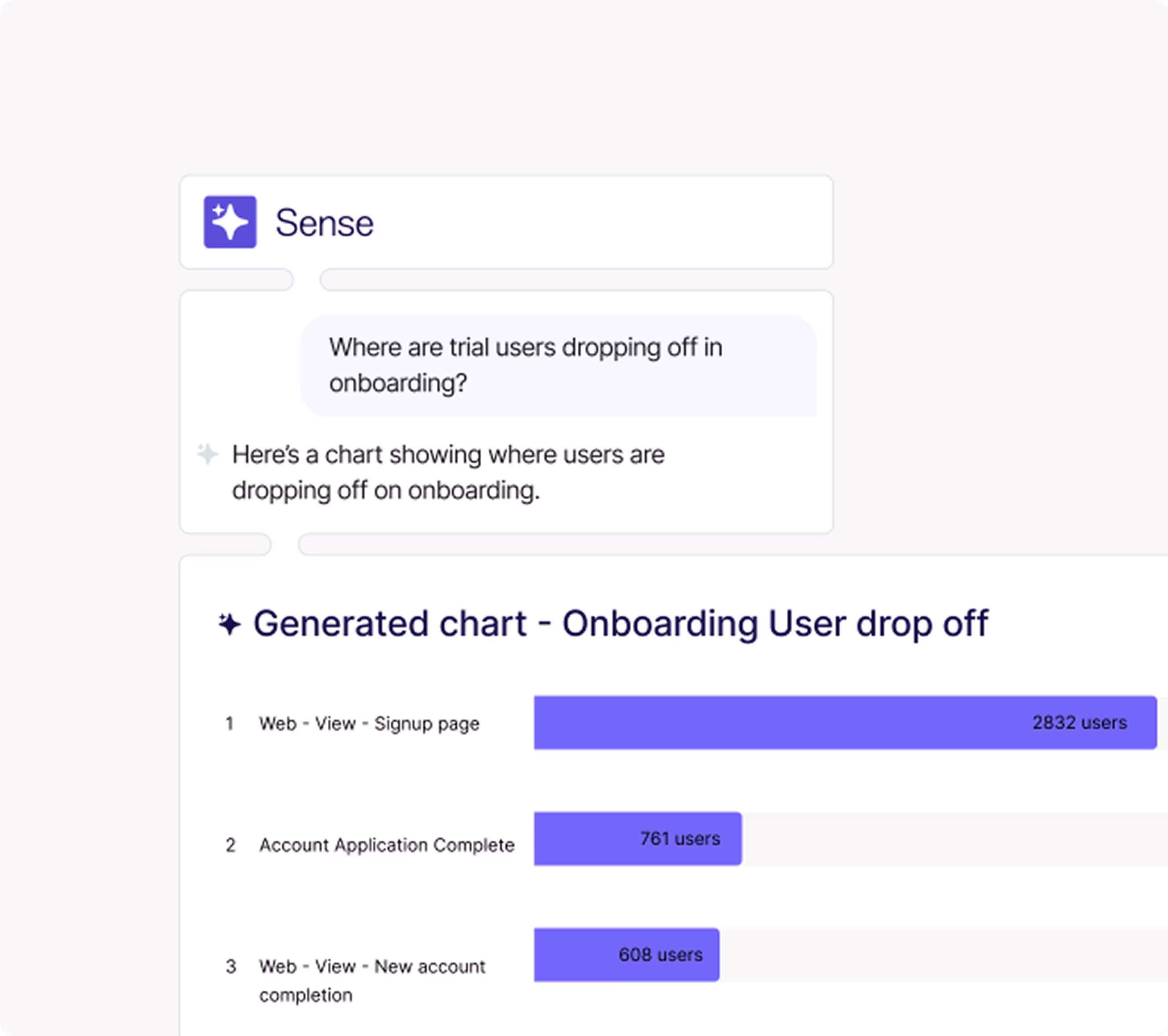 Surveys - AI analysis - Grey background