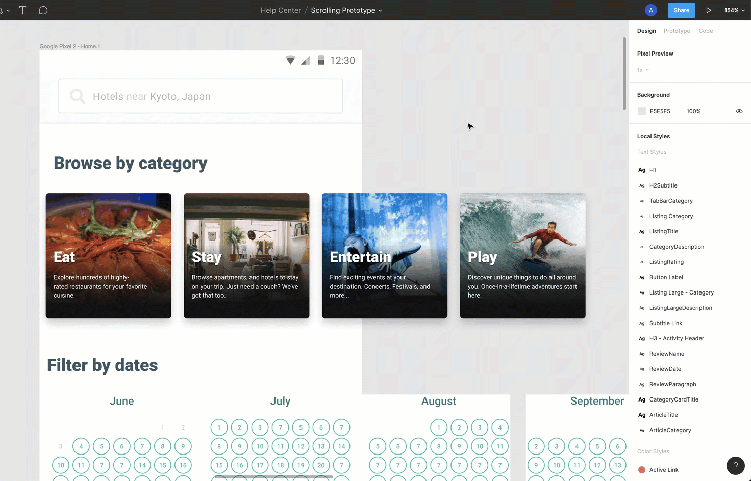 [visual] Create a realistic prototype for your web app with Figma