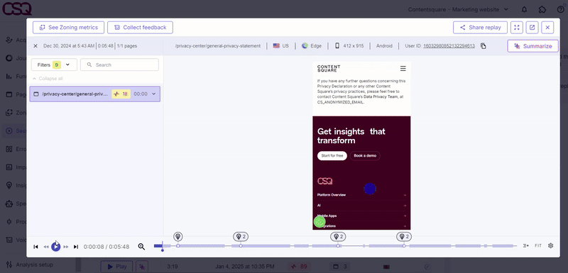 [Visual] Individual session replay CSQ gif