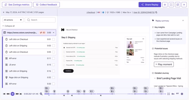[Visual] Session Replay
