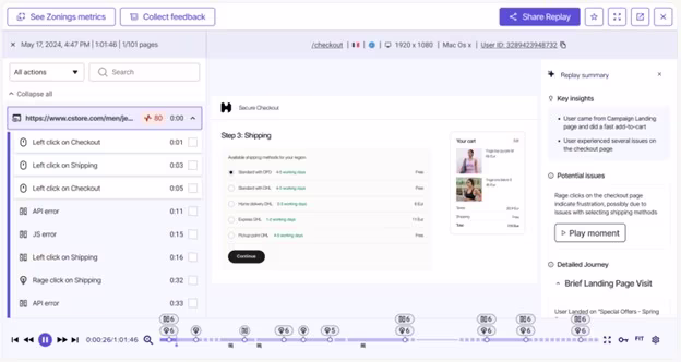 [Visual] Session Replay