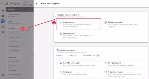 [Visual] Create custom user segments in Optimizely through Google Analytics