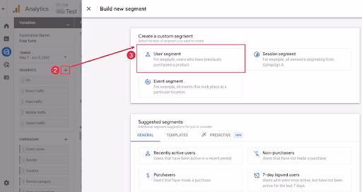 [Visual] Create custom user segments in Optimizely through Google Analytics
