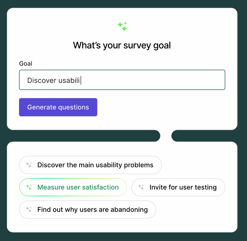 [visual] Contentsquare-AI-survey-generator
