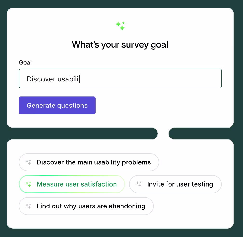 [visual] Contentsquare-AI-survey-generator