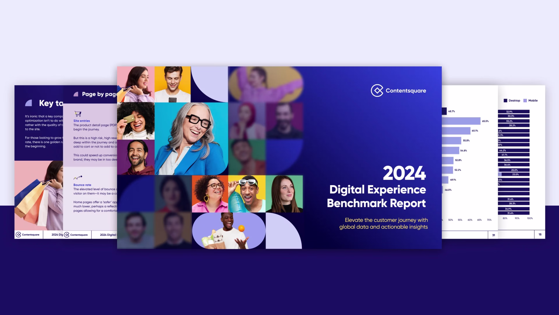 5 reasons to read the 2024 Digital Experience Benchmark Report — Cover Image