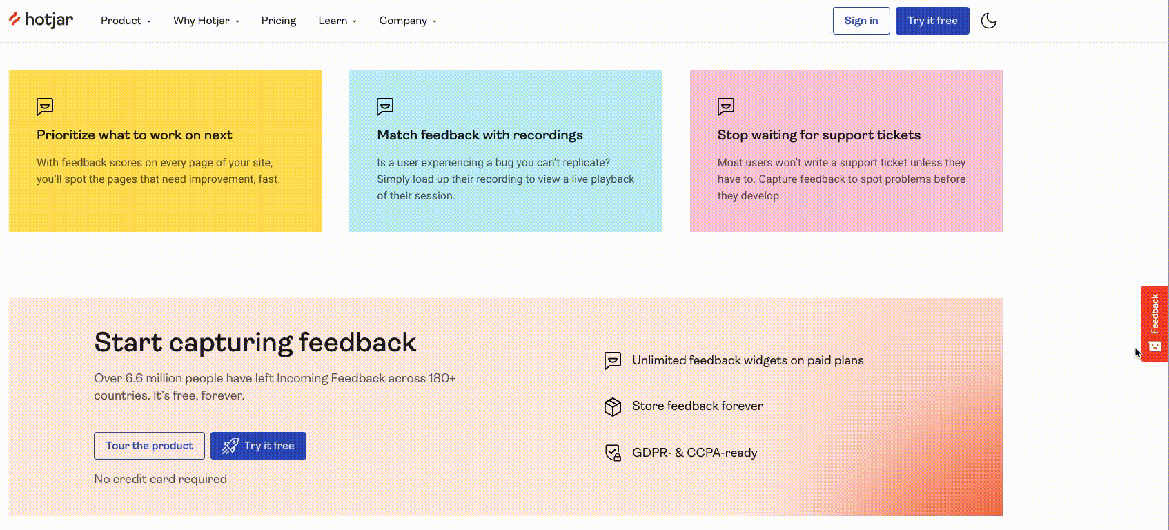 Hotjar-Feedback-Widget