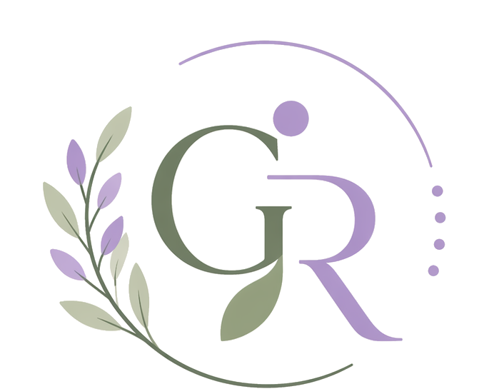 Gloria Rivera Botero GR transparent logo