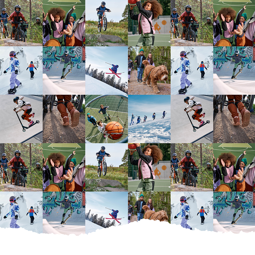 Image with kids being active outdoors