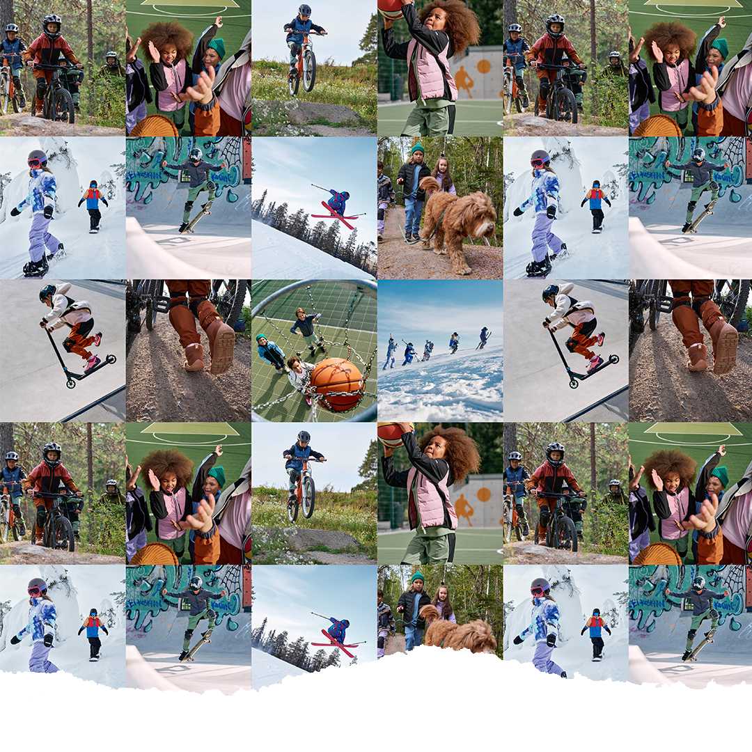 Image with kids being active outdoors
