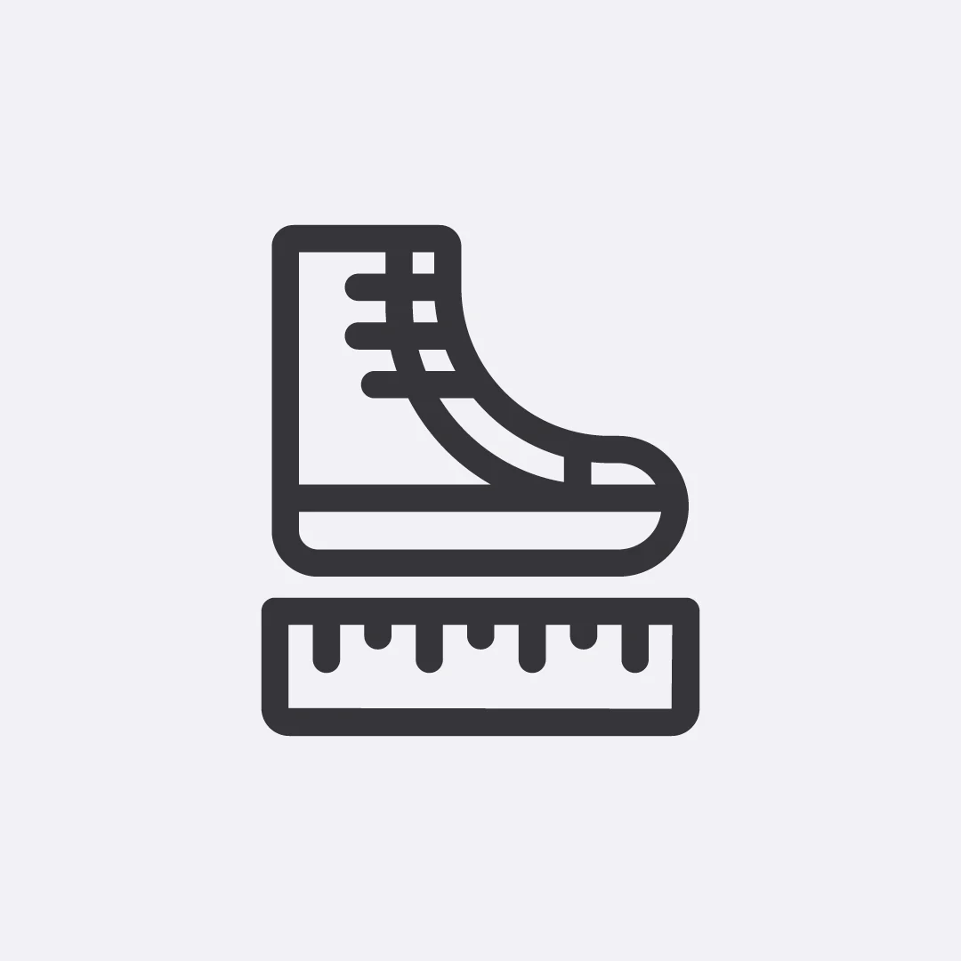Shopping Help Shoe Size Image