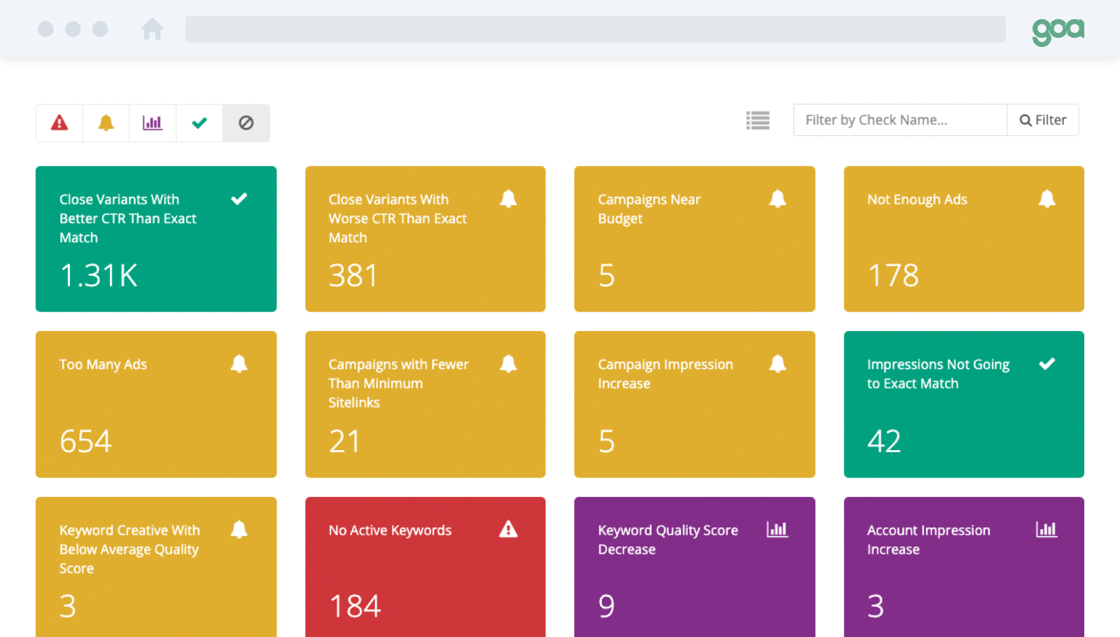 GOA Screenshot  - Show All - Landscape