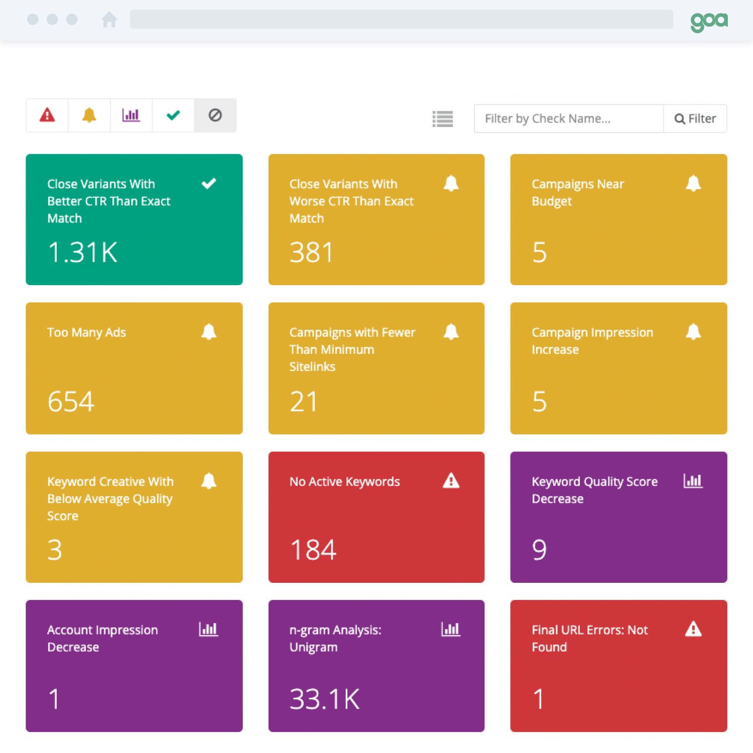 GOA Screenshot - Show All - Square