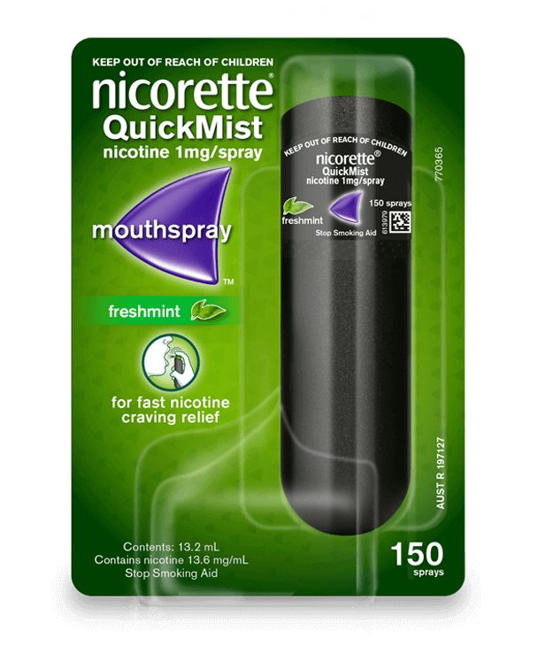 NICORETTE® QuickMist - Image 2 - Nicorette - en-AU