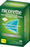 Nicorette® Classic Gum 4 mg liečivé žuvačky, 105 žuvačiek 