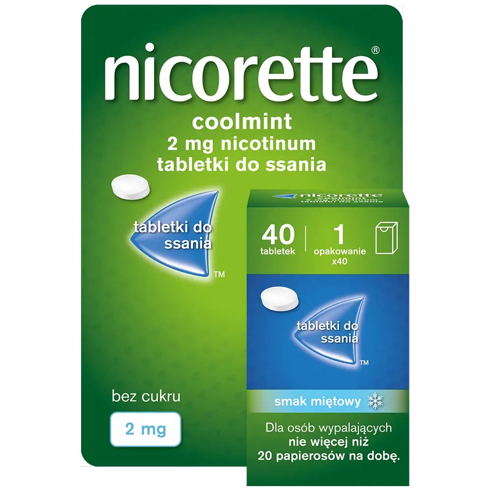 NICORETTE® Tabletki do Ssania