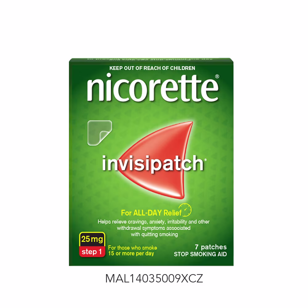 Tampalan NICORETTE® Invisi Transdermal