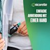 Nicorette Spray - einfache Anwendung mit einer Hand