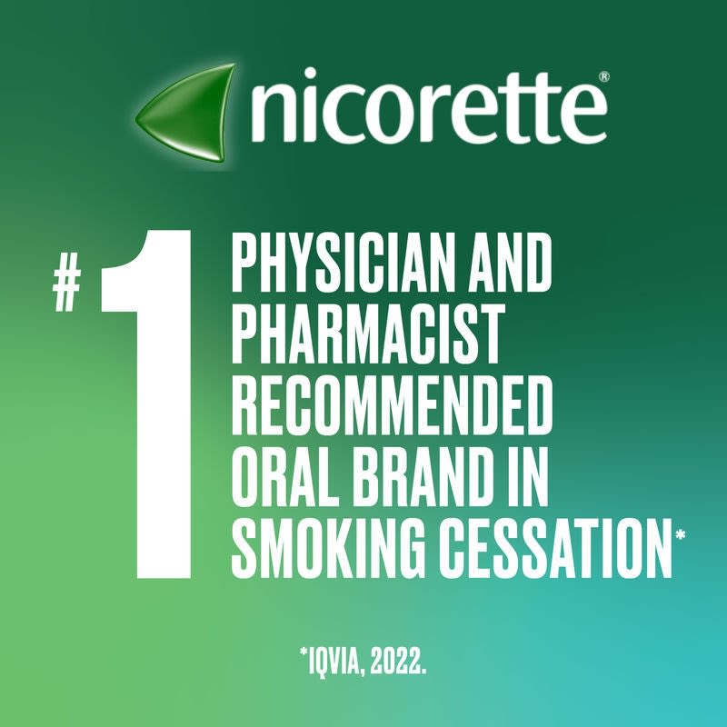 NICORETTE® est la marque la plus recommandée par les médecins et les pharmaciens pour cesser de fumer