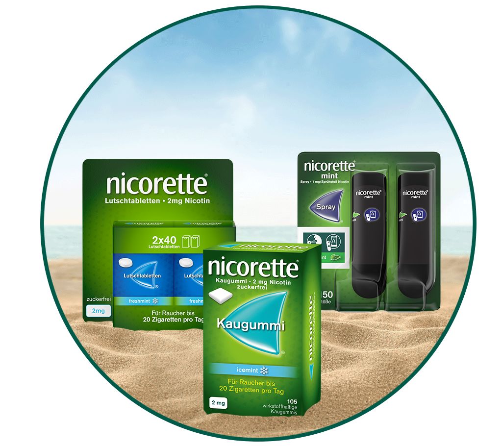 NICORETTE ® Urlaubsformate - Image 1 - Nicorette - de-AT