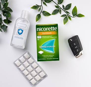 Nicorette®-purukumi