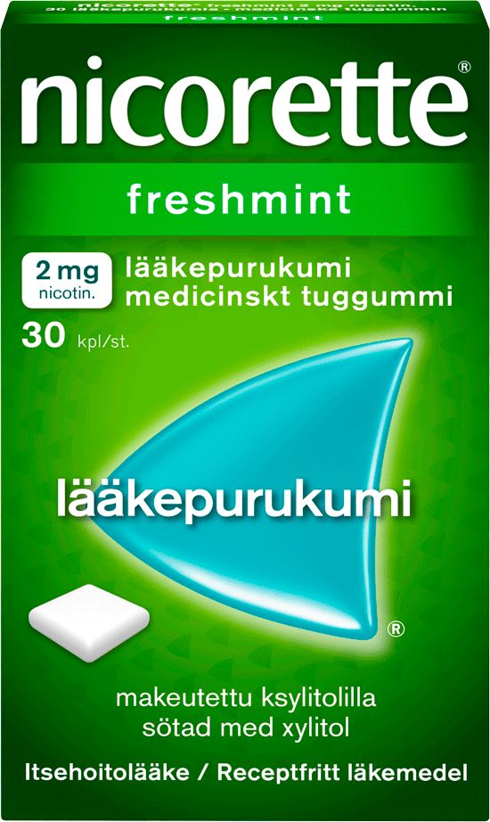 Nicorette®-purukumi