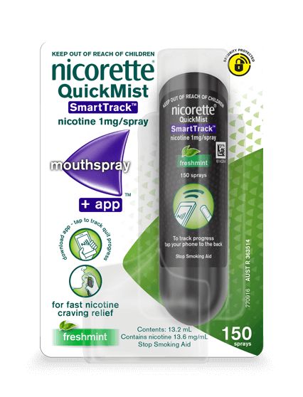 NICORETTE® QuickMist SmartTrack™ Spray