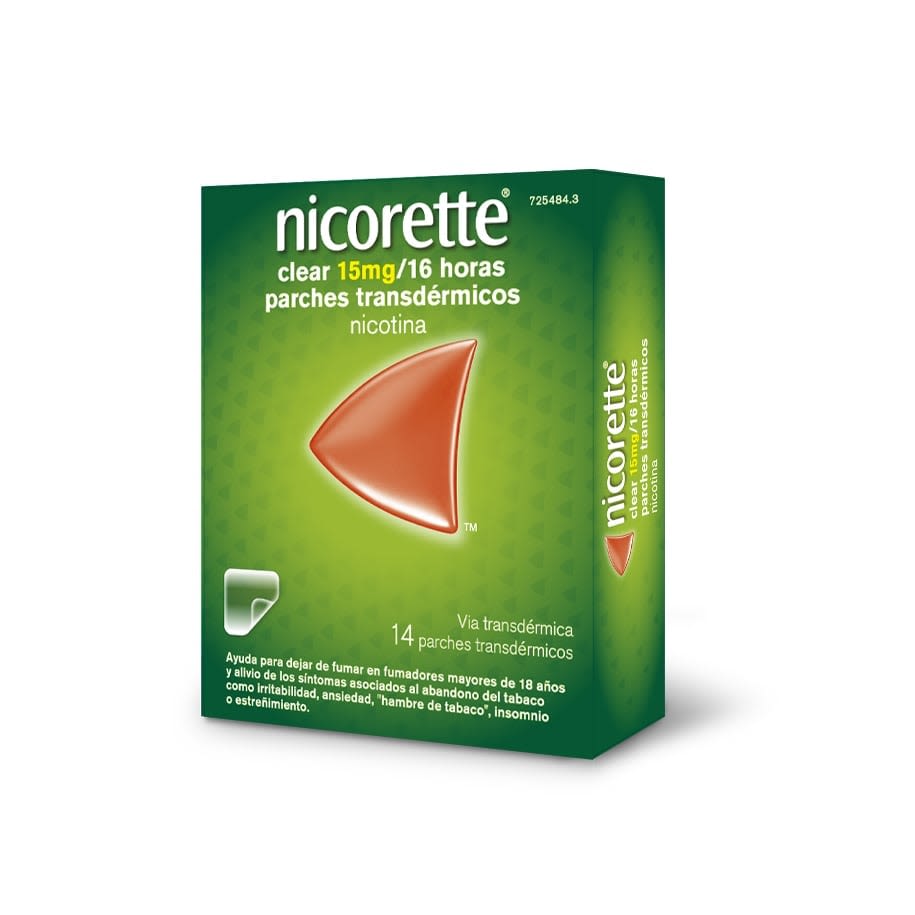Parches de nicotina NICORETTE® Clear