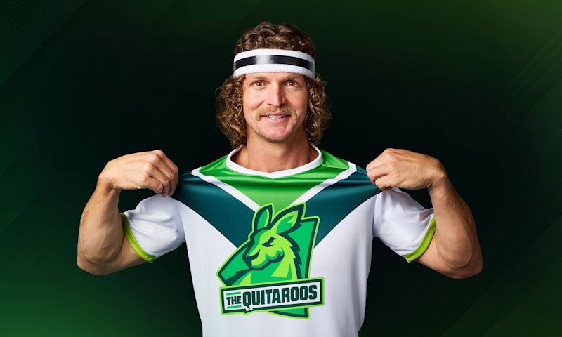 NIC ANZ Quitaroos Nick Cummins Banner