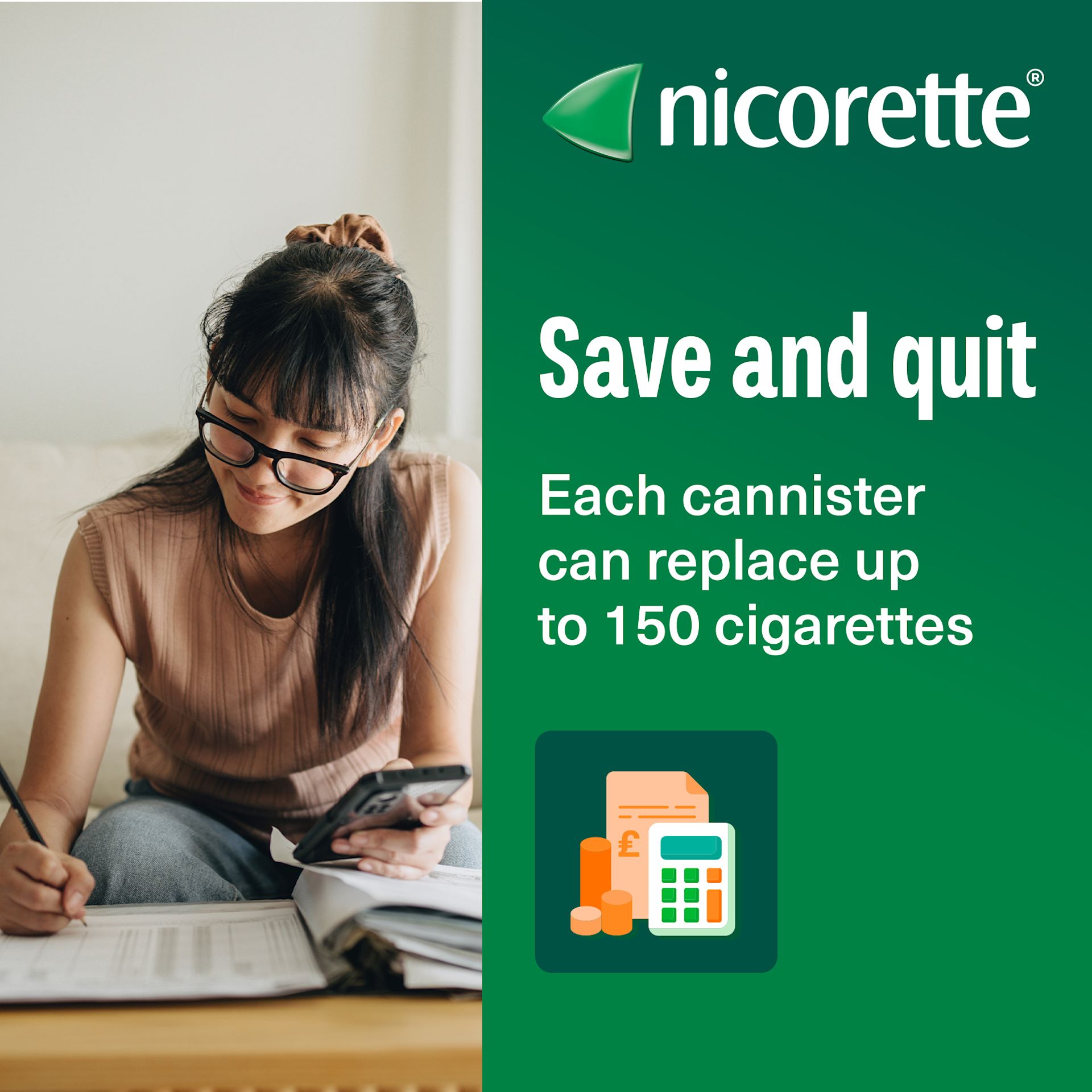 Nicorette® QuickMist Mouthspray - Spearmint Duo