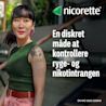Nicorette Invisi depotplaster kan næsten ikke ses på huden