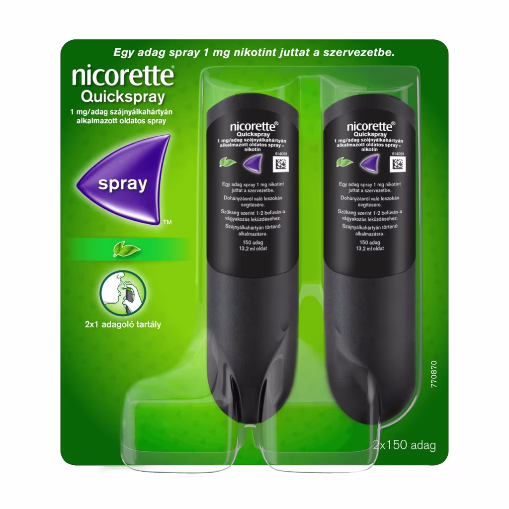 NICORETTE® szájnyálkahártyán alkalmazott oldatos spray-k - Image 3 - Nicorette - hu-HU