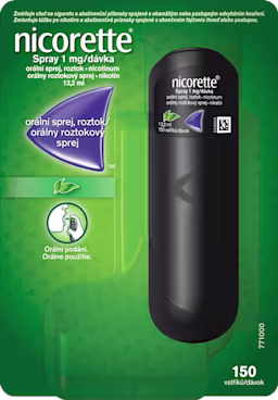 Nicorette® Spray 1 mg/dávka orální sprej, roztok (13,2ml)