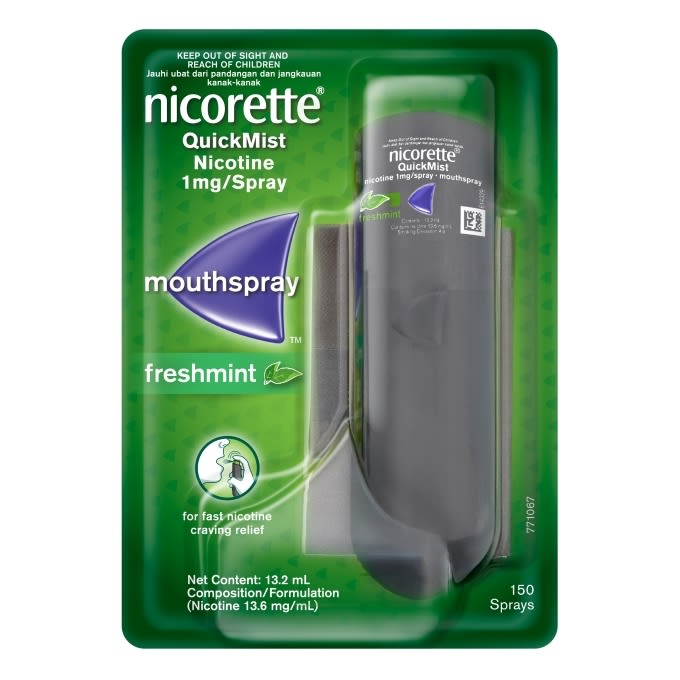 NICORETTE® QuickMist Spray - Image 1 - Nicorette - en-SG