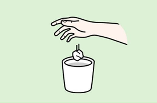 3.約30～60分で捨てる