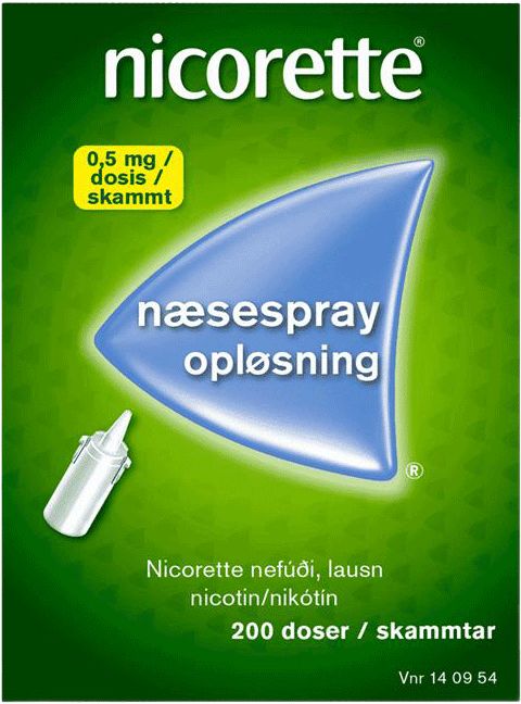 Nicorette Nasal Spray