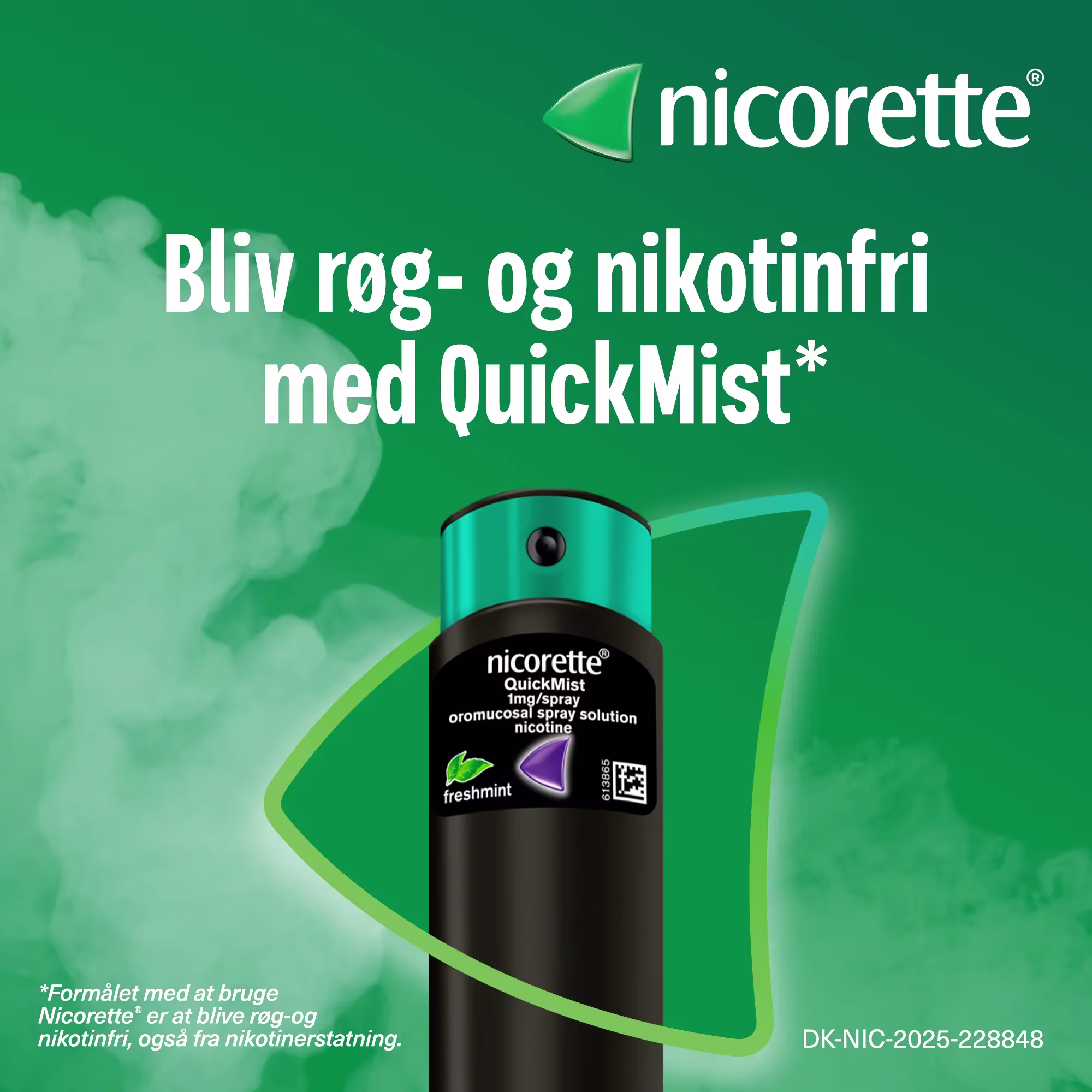 Nicorette Inhalator bekæmper aktivt 7 rygestop-abstinenser