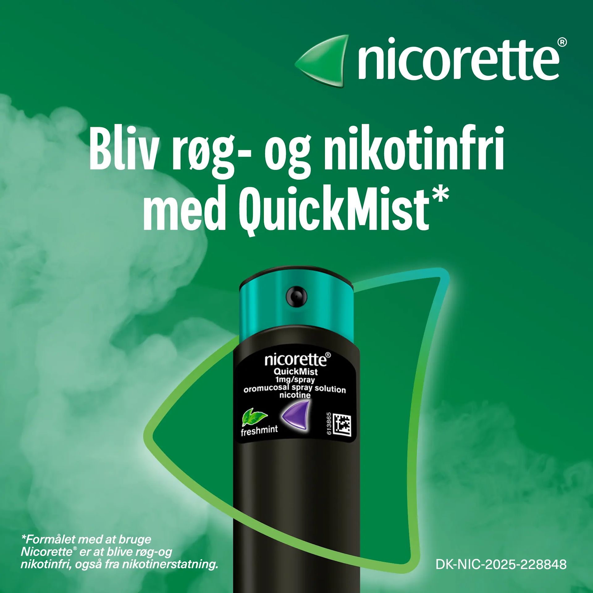 Nicorette Inhalator bekæmper aktivt 7 rygestop-abstinenser