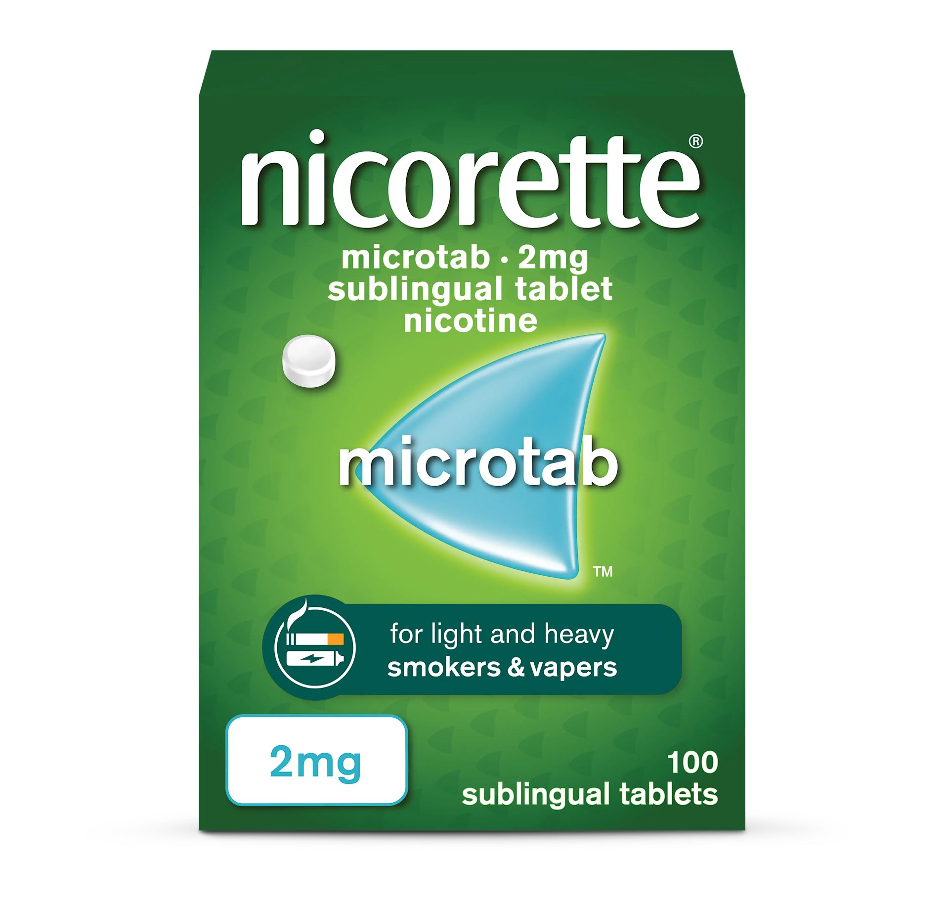 Nicorette Microtab 2mg 100 Tablets