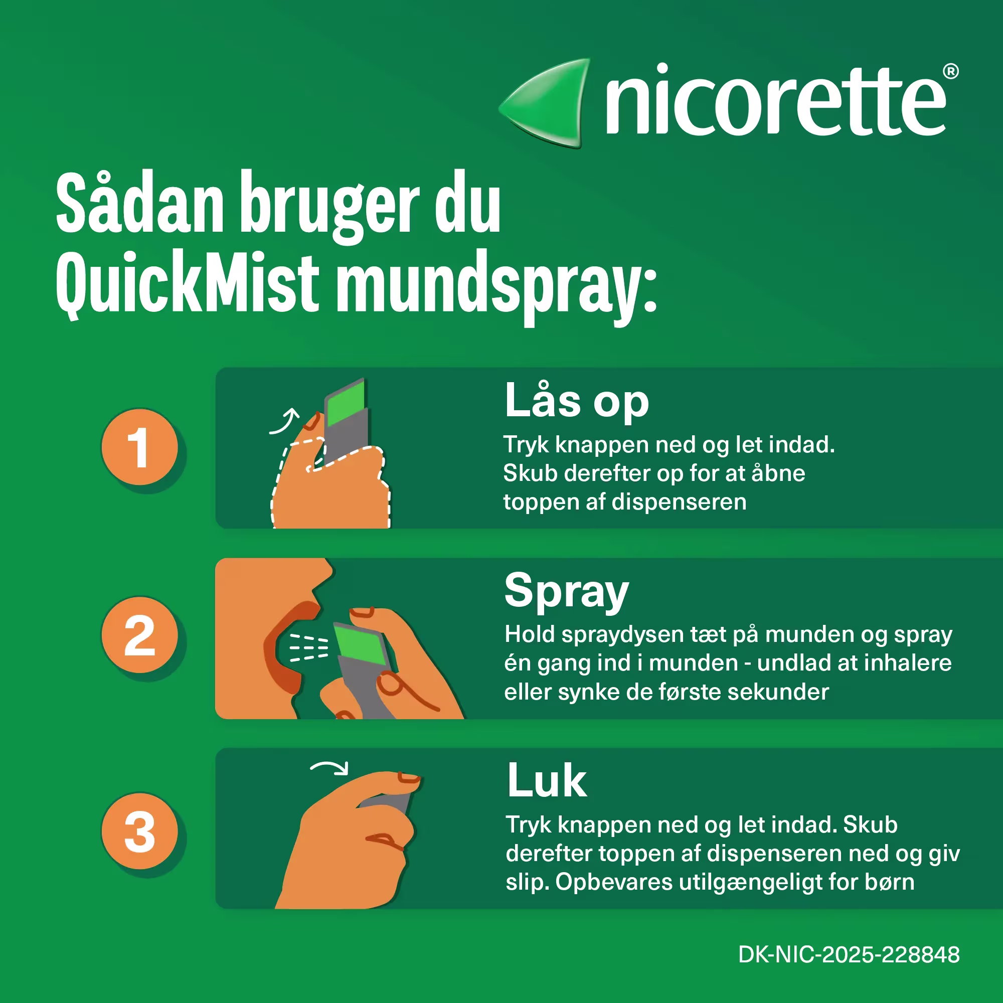Nicorette® QuickMist mundspray - Image 9 - Nicorette - da-DK