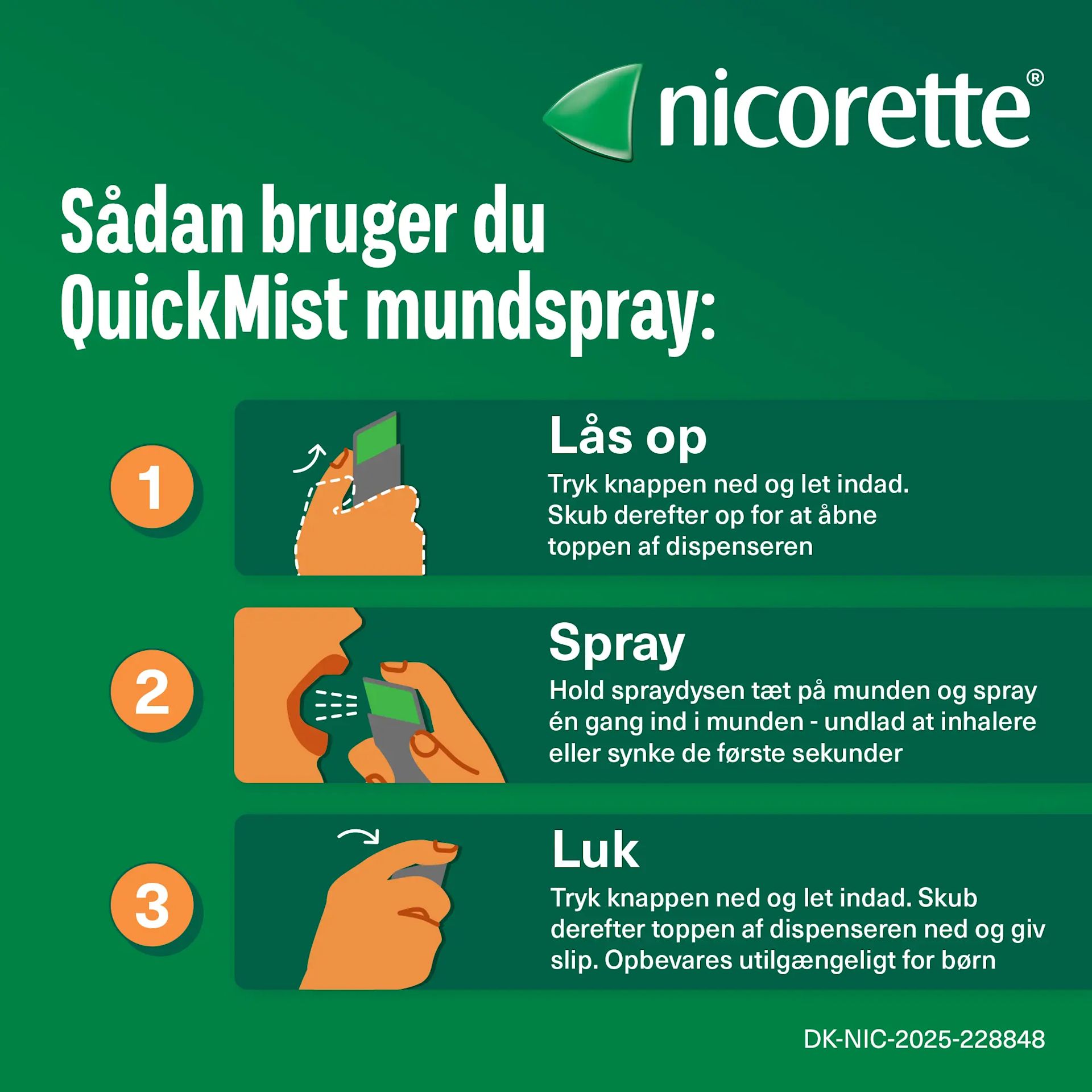 Nicorette® QuickMist mundspray - Image 9 - Nicorette - da-DK