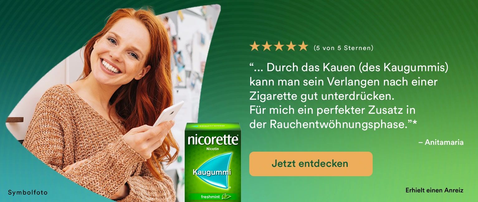 nicorette image 2 - Rauchen aufhören, ohne zuzunehmen