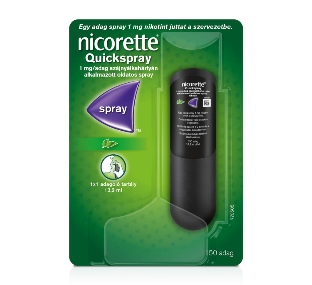 NICORETTE® szájnyálkahártyán alkalmazott oldatos spray-k - Image 2 - Nicorette - hu-HU