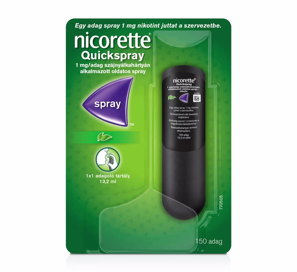 NICORETTE® szájnyálkahártyán alkalmazott oldatos spray-k - Image 2 - Nicorette - hu-HU