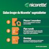 Sådan bruges Nicorette sugetabletter