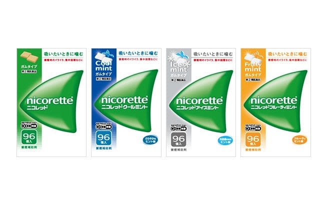 ニコレット®は4つのフレーバー