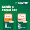Available in 4 mg and 2 mg