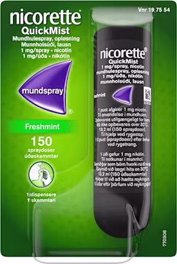 Nicorette QuickMist Cool Berry mundspray