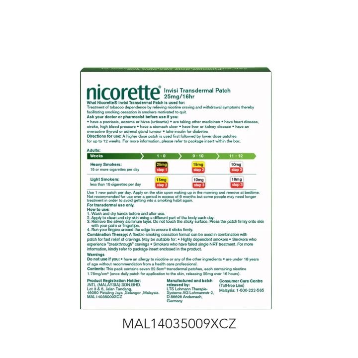 NICORETTE® Invisi Transdermal Patch - Image 2 - Nicorette - ms-MY
